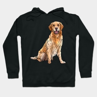 Golden Retriever Dog Hoodie